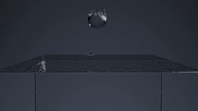 Blender Water Drop Impact Compilation #b3d смотреть онлайн