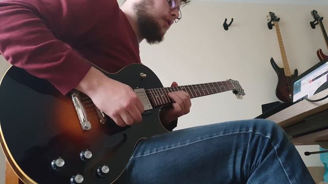 Gibson Memphis Es-235 '34 Burst 2018 demo solo смотреть онлайн