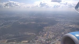 Взлет из Санкт-Петербурга (Пулково) и посадка в Москве (Внуково), лето 2021