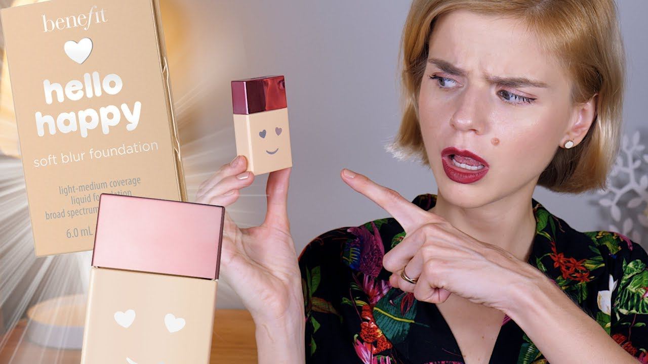СТОИТ ЛИ ОНА 2500 РУБЛЕЙ? ТОНАЛЬНАЯ ОСНОВА BENEFIT HELLO HAPPY!