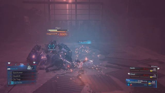 FF7 Remake Tifa Vs Eligor Hard Mode (No Materia, No Weapon Upgrade) смотреть онлайн