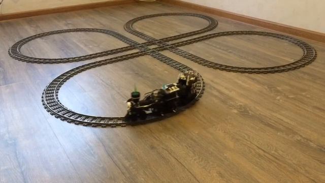 Лего Поезд призрак / The ghost train LEGO MOC смотреть онлайн