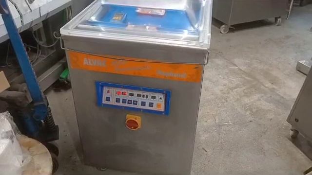 Напольная вакуумно-упаковочная машина бу Alvac-II-DG Голландия смотреть онлайн