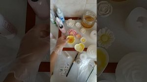 ЗЕФИР В МОЛДАХ от заливки до тонировки, РЕЦЕПТ зефира в молдах.