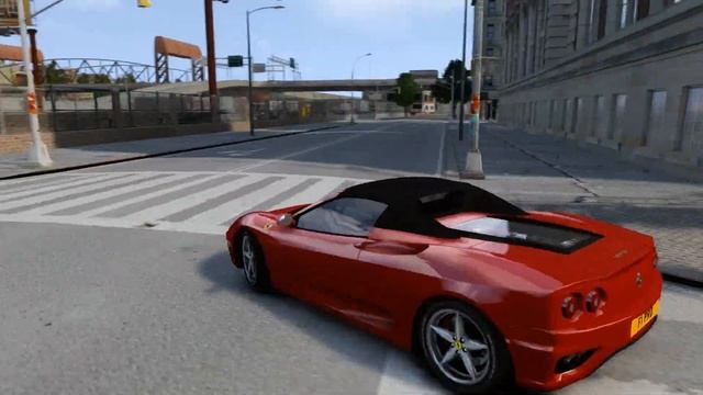 GTA 4 - BEST ENB (2000 Ferrari 360 spider) смотреть онлайн