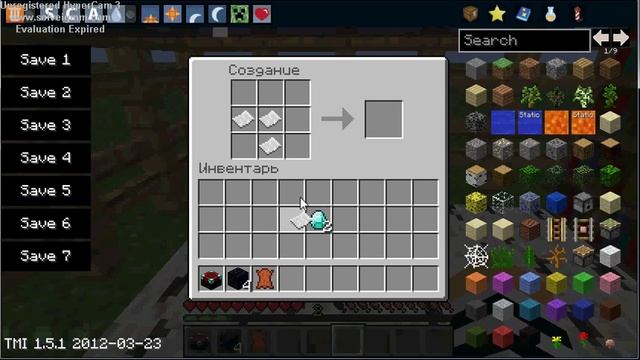 Туториал №3 Как сделать стол зачарования. смотреть онлайн