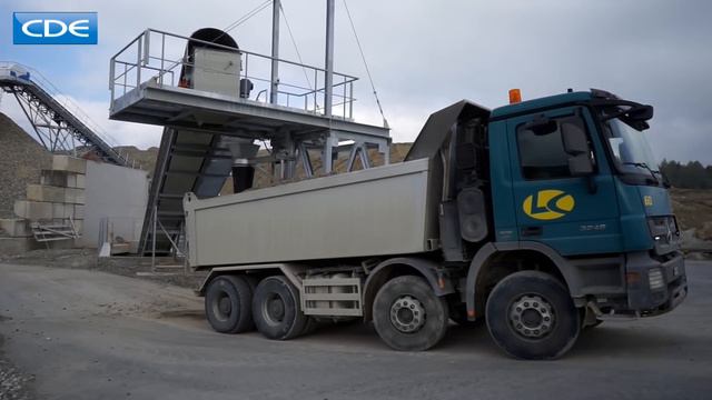 Leman Granulats - CDE sand & gravel washing plant смотреть онлайн