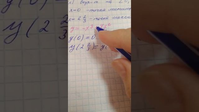 Исследование функции с помощью производной и построение графика смотреть онлайн