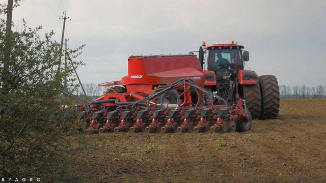 Культивация и посев / 2 МТЗ 3522, John Deere 8430 / HORSCH Maestro 16 SV, КШП-10, АКШ-7.2 смотреть онлайн
