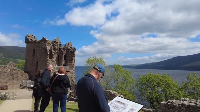 Urquhart Castle - Best Views of Loch Ness - Scottish Castle смотреть онлайн