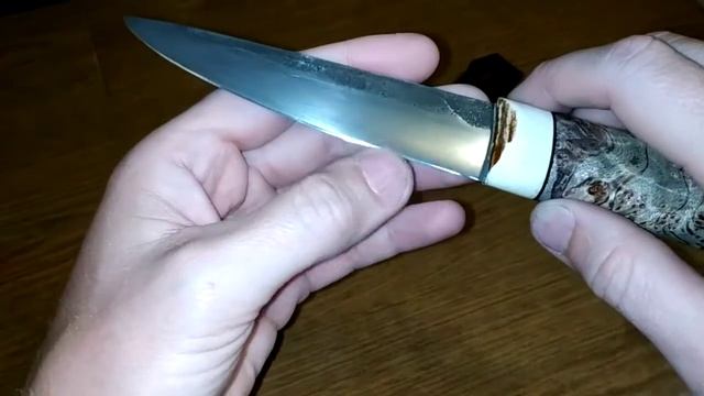 Очень интересный кованный якут с НЕ ЯКУТСКИМИ ножнами. смотреть онлайн