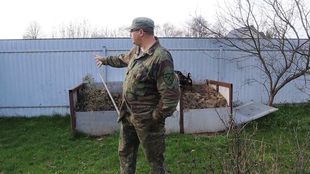 Сад и огород. Компостная яма своими руками.