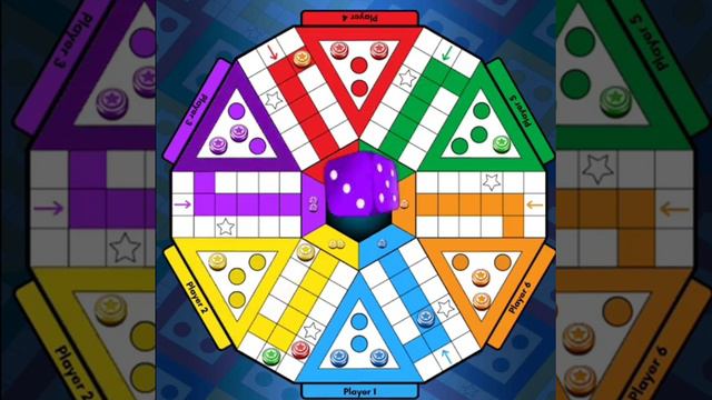 Ludo king game in 6 players match ludo gameplay Ludo Game play смотреть онлайн