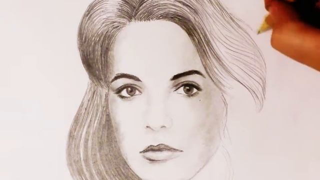 Скоростное рисование: портрет Харли Джейн Козак смотреть онлайн