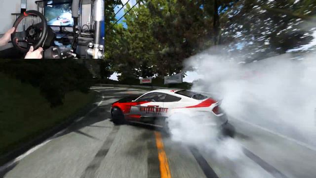 DRIFT Assetto Corsa Shelby Ford Mustang Thrustmaster T300RS смотреть онлайн