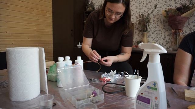 украшения из стекла своими руками. мастер-класс от подружки! смотреть онлайн