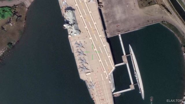 Зачем Китаю авианосец в пруду? Точное наведение со спутника по запросу подписчиков. смотреть онлайн
