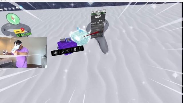I Spent 100 Days in Blox Fruits VR смотреть онлайн
