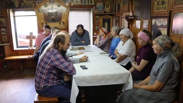 18 сентября 2022 г. Беседа о брачном пире. Именины Надежды Дмитриевны смотреть онлайн