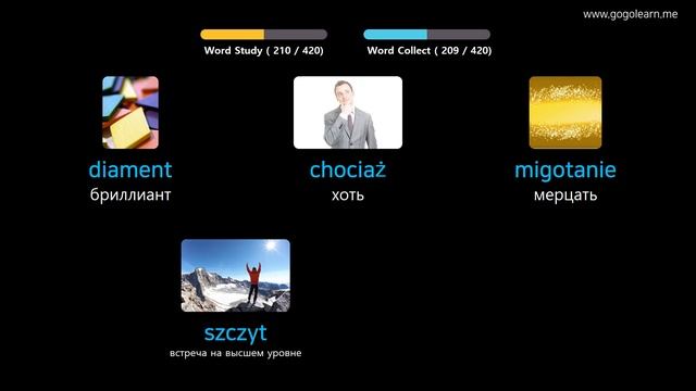 Выучить польский через картинки |польский словарь средняя школа2 | Golearn смотреть онлайн