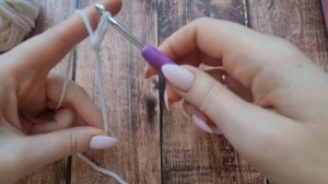 вяжем косичку крючком