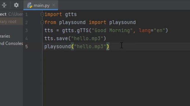 Lesson 44 Text To Speech in Python تحويل النص المكتوب الى صوت بكل لغات العالم فى بايثون كود смотреть онлайн
