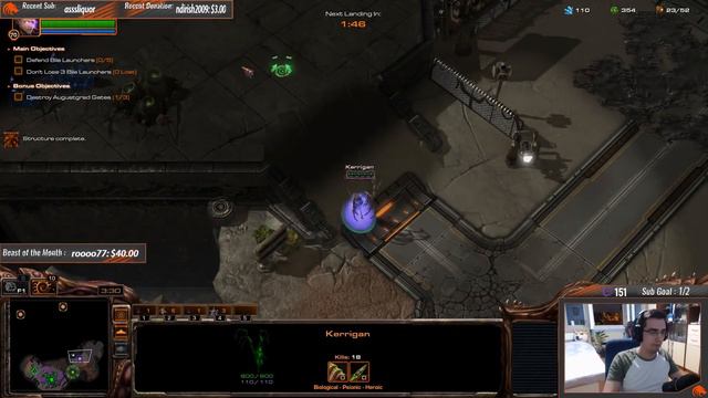 StarCraft 2: Defend The Bile Launchers!! смотреть онлайн