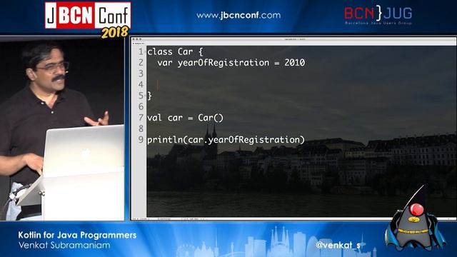Kotlin for Java Programmers (Part 2) - by Venkat Subramaniam at JBCNConf'18 смотреть онлайн