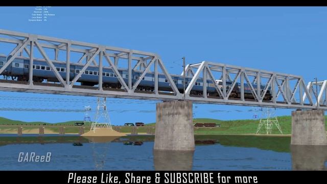 Realistic Rail Bridge Sound | Indian Train Simulator New Route | Part 2 смотреть онлайн