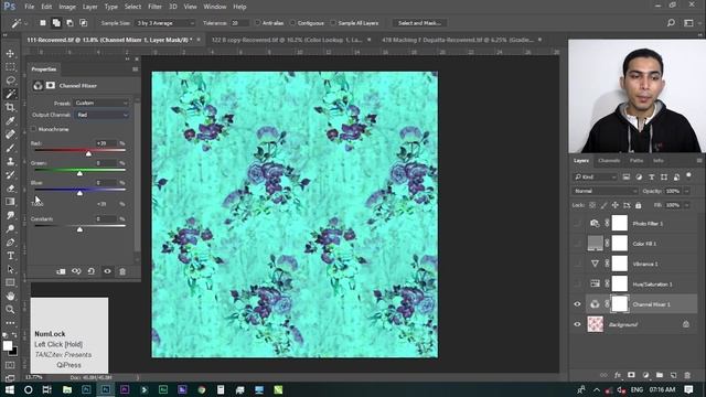 How to final touch up of Any Design In #DigitalPrint - Adjustment Layers Class 4 Photoshop in Hindi смотреть онлайн
