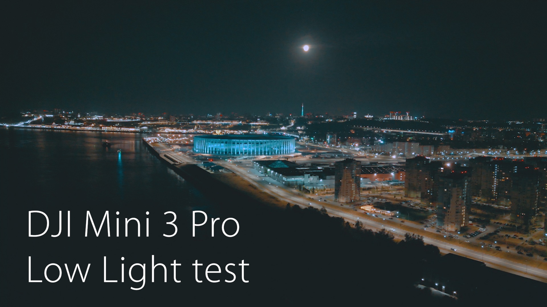 DJI Mini 3 Pro Low Light Test