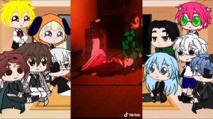 Аниме персонажи реагируют друг на друга •°||°• Tanjiro •°||°• ?  1/10 ?