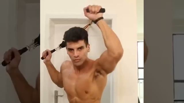 Упражнения с эспандером для фитнеса тренировка в домашних условиях смотреть онлайн