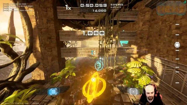 Let's Play Hover Cubes Arena Gameplay - QUICK LOOK ! - First person VS runner. смотреть онлайн