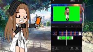 Туториал|Как вырезать зелёный (другой) фон в кап куте|Tutorial