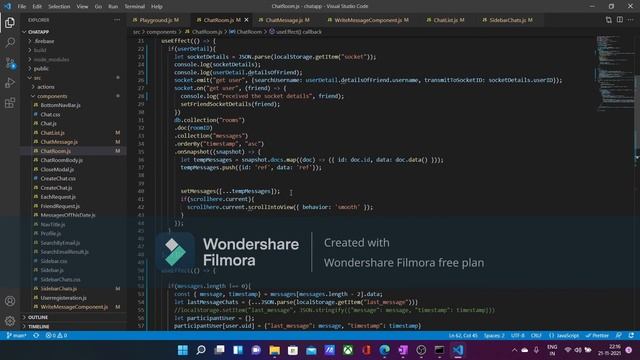 Building chat app real time with React, Firebase, Node, Socket and solving errors on the go смотреть онлайн