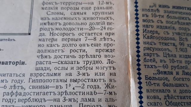 молодость в мире животных ПРИРОДА И ЛЮДИ за 1913 год*Tatar Cinema International