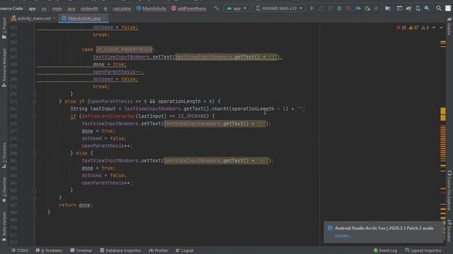 How to Create a Calculator in Android Studio | Backend Code Of Android Calculator App смотреть онлайн