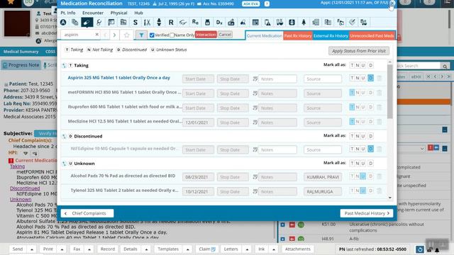 eClinical Works Tutorial: Medications, Past Medical History, Allergies смотреть онлайн
