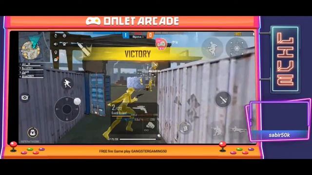 FREE FIRE Best Rush Game Play 1 vs 3 GANGSTERGAMING50 #FreeFire смотреть онлайн