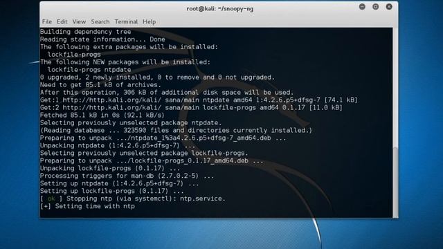 Installing Snoopy-ng on Kali 2.0 смотреть онлайн
