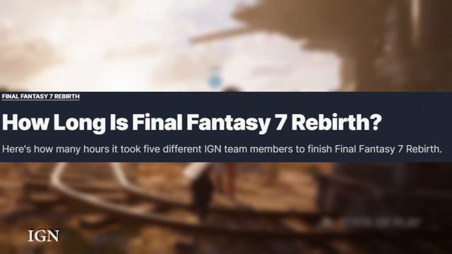 Final Fantasy 7 Rebirth Just Got INCREDIBLE News! смотреть онлайн