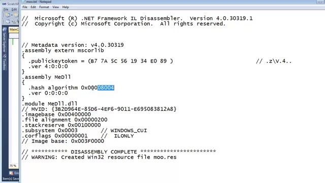 C# Assembly Manifest смотреть онлайн