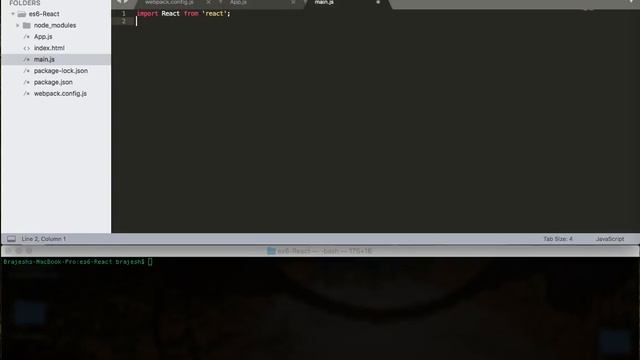 Webpack setup and build component || ReactJS Tutorials смотреть онлайн