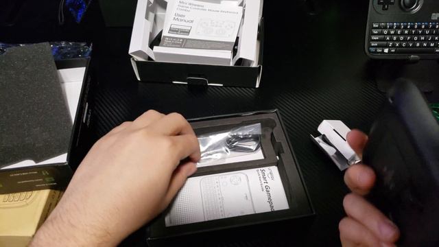 Wireless gaming keyboard and mouse gamepads unboxing смотреть онлайн