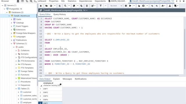 Part 2 - Amazon SQL Interview Questions 2022 | AMZN SQL | SQL Windows Functions, RANK, GROUP BY смотреть онлайн
