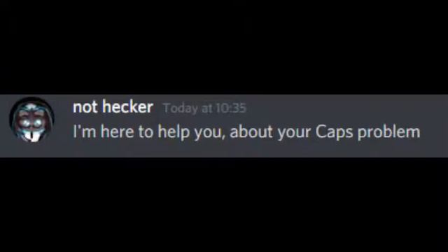 When your keyboard is stuck on CAPS LOCK смотреть онлайн