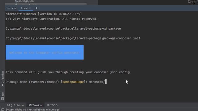 02- بناء حزمة لارافل (Laravel Package) - بناء وترتيب الملفات смотреть онлайн