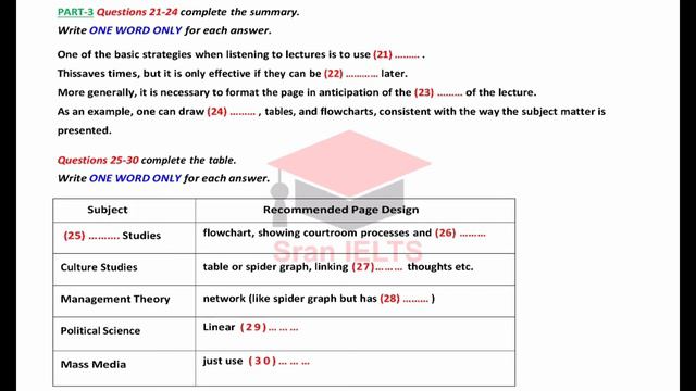 Survey Form | IELTS Listening Practice Test With Answers #ieltslistening @SranIELTS смотреть онлайн