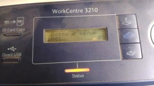 XEROX WC3210 Ошибка сканера и замятие док
